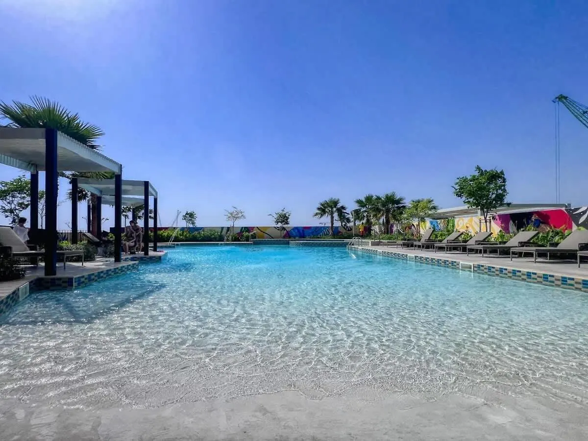 Appartamento Heavenly Heights 2Bdr Urban & Ocean Views Dubai 0*,